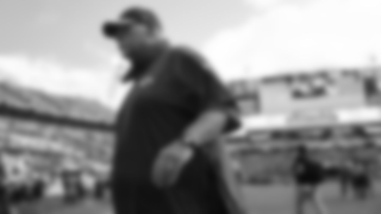 Kansas City Chiefs Head Coach Andy Reid after the NFL week 2 matchup against the Jacksonville Jaguars at EverBank Stadium in Jacksonville, Florida on September 17, 2023.