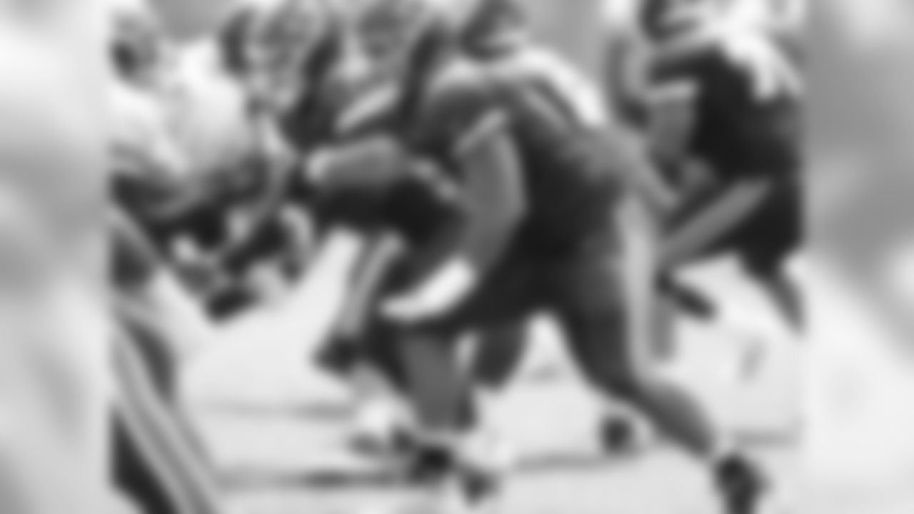 The lines during practice on August 21, 2018