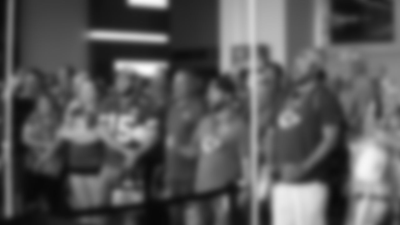 First year Season Ticket Members are given a unique opportunity to hang out with the Chiefs rookie class.