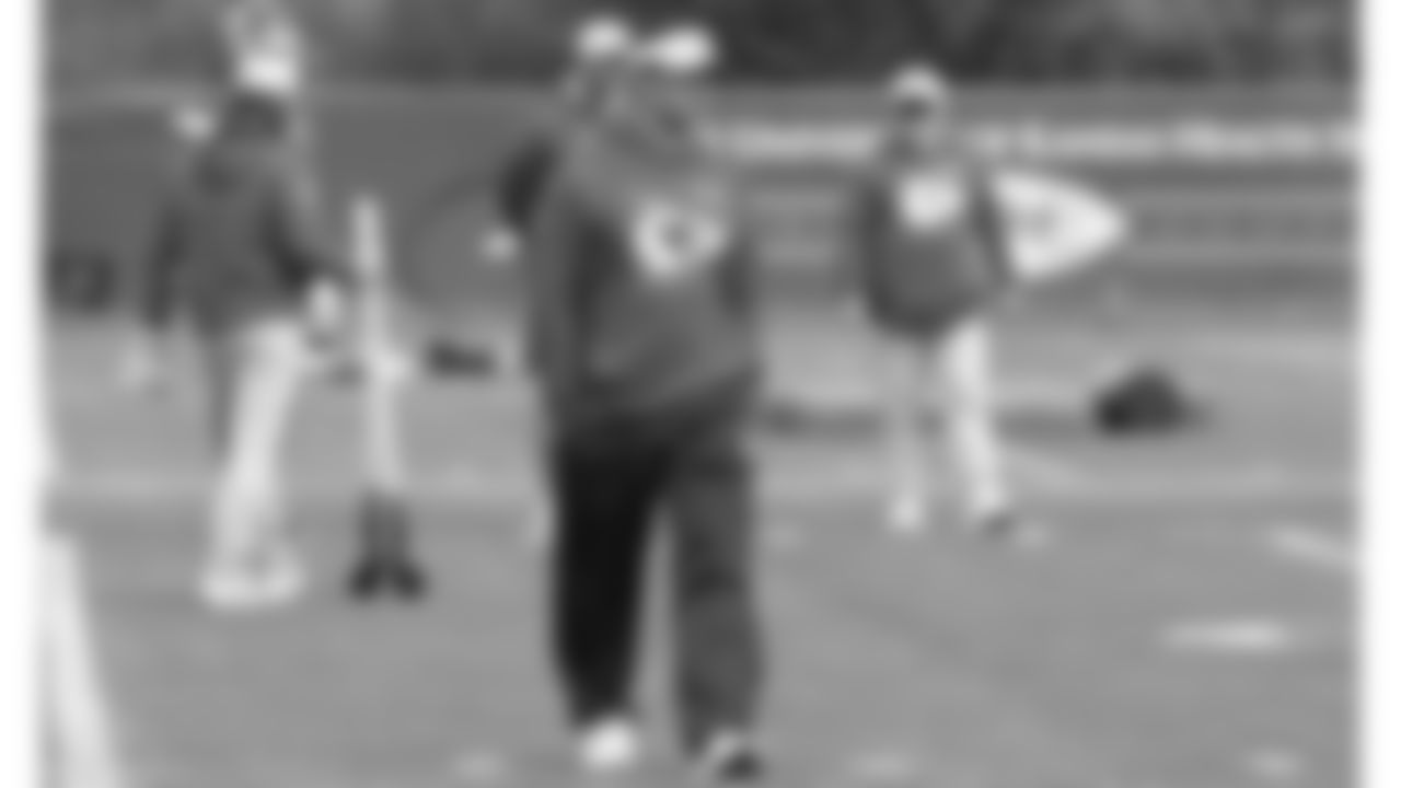 Kansas City Chiefs General Manager Brett Veach during practice for week nine against the Green Bay Packers.