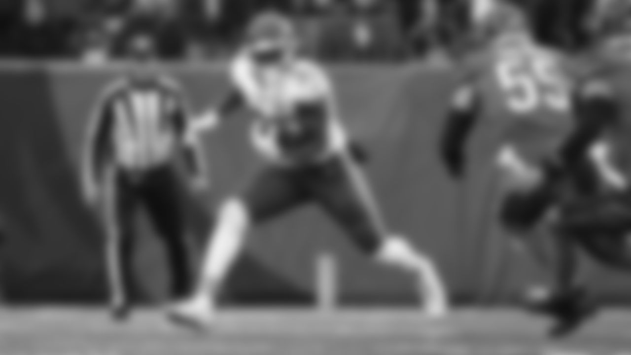 Kansas City Chiefs running back Darrel Williams (31) during an NFL football game against the Cincinnati Bengals, Sunday, January 2, 2022 in Cincinnati.