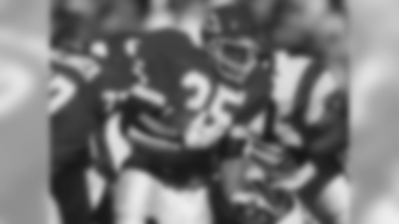 Christian Okoye 1987-1992 Running Back Second Round 35th Overall. 1989 and 1991 Pro Bowl