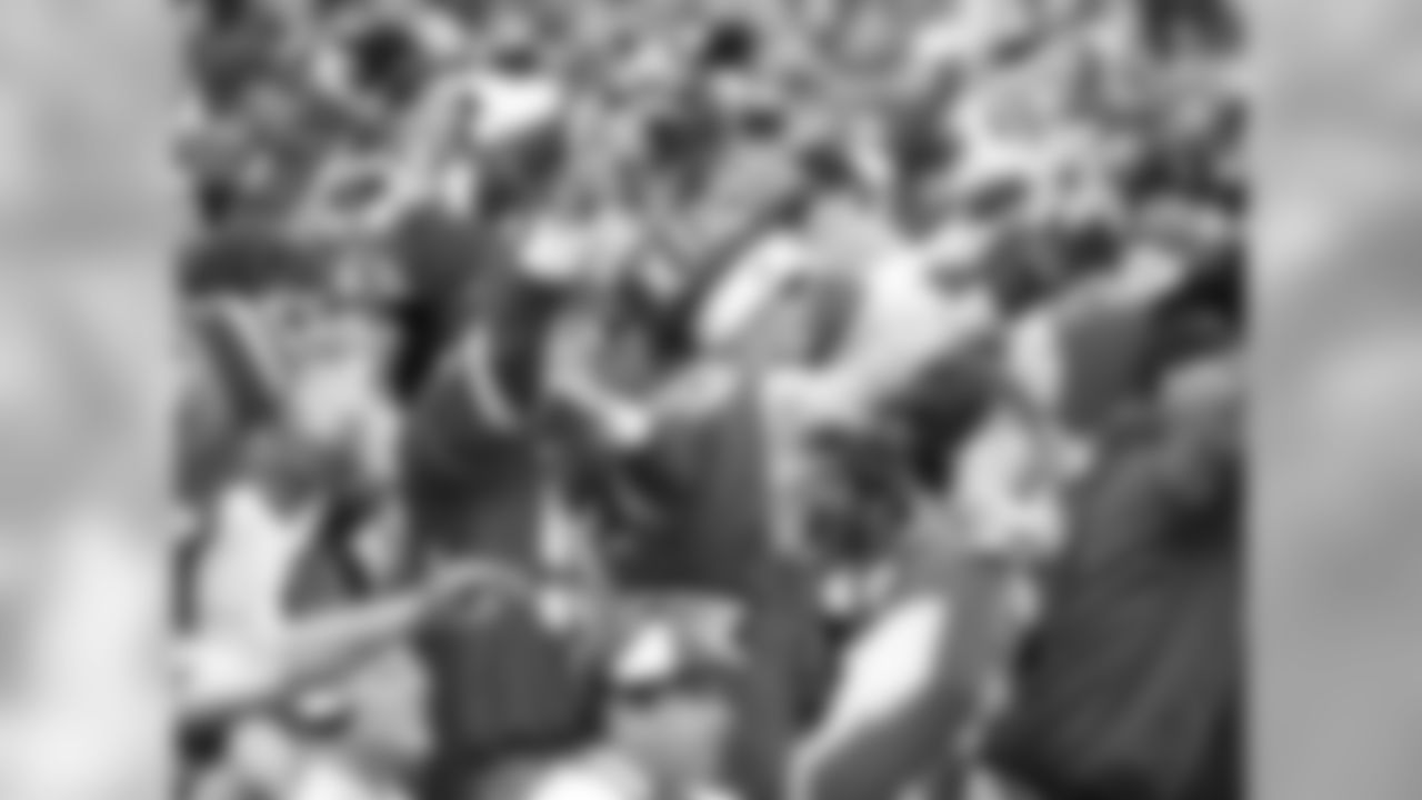 Kansas City Chiefs fans during the Chiefs vs Raiders game on December 14, 2014