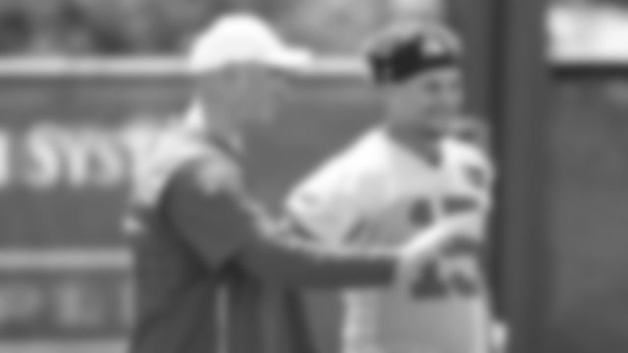 The Kansas City Chiefs participate in the eight practice of OTA''s.