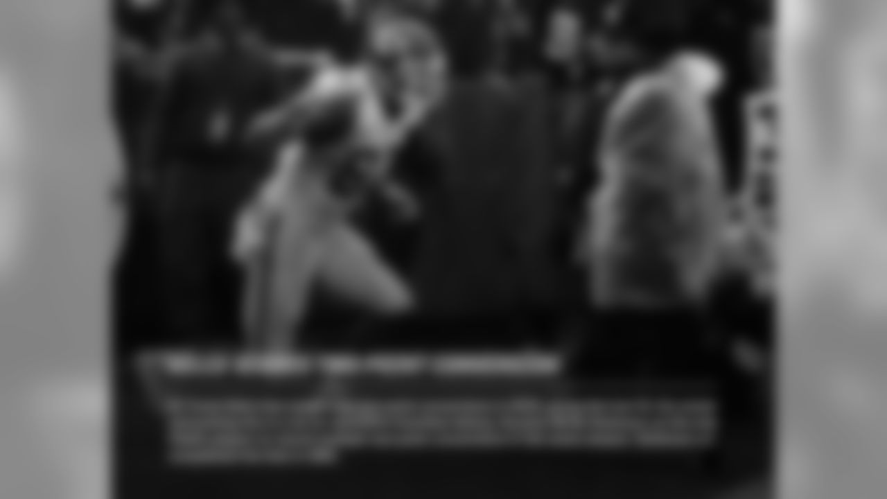 KELCE SCORES TWO-POINT CONVERSION: TE Travis Kelce has caught two two-point conversions in 2015, giving him two for his career and putting him in a tie for second in franchise history. He joins RB Bo Dickinson as the only Chiefs players to record multiple two-point conversions in the same season. Dickinson accomplished the feat in 1961.