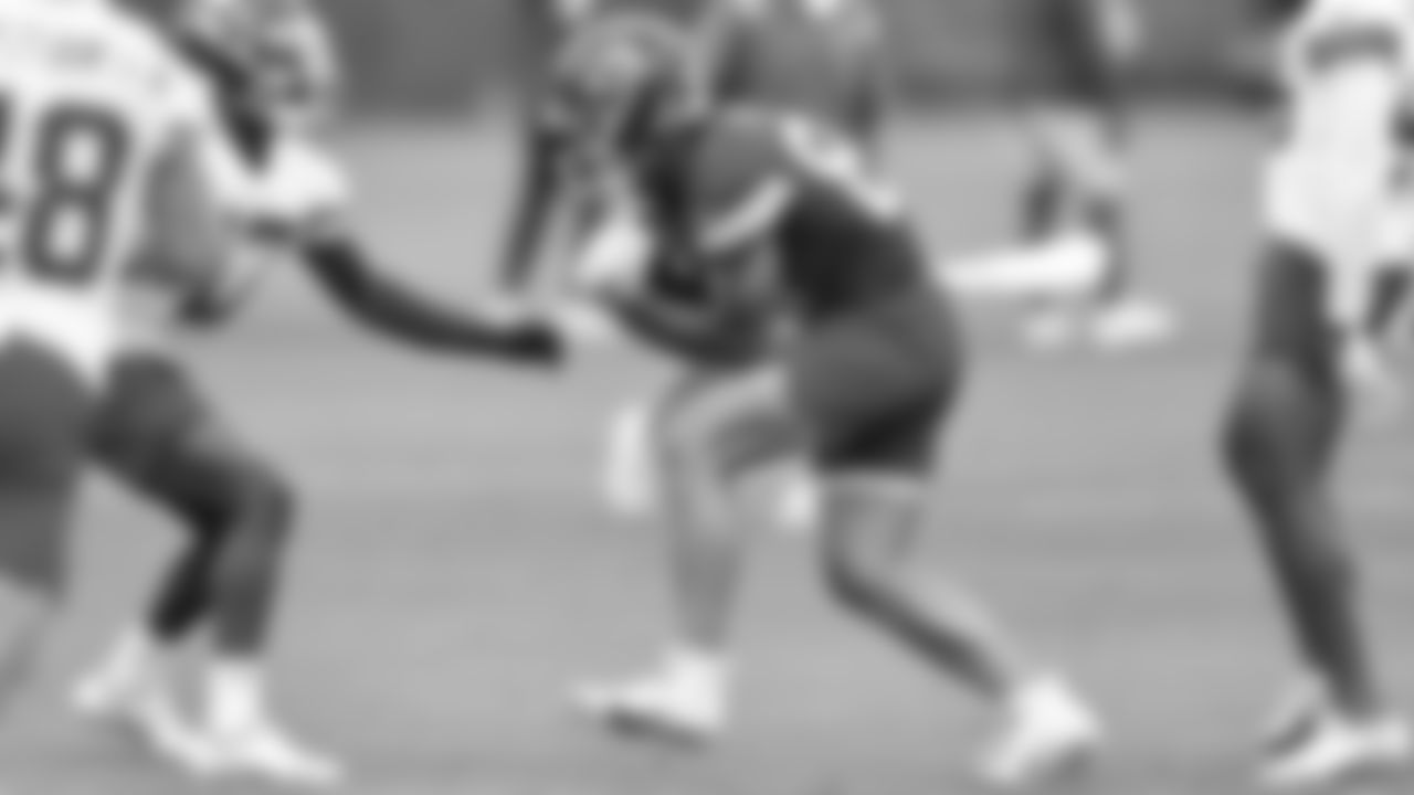 Kansas City Chiefs tight end Noah Gray (83) at day 5 of OTAs on Wednesday, May 31, 2023 in Kansas City, MO.