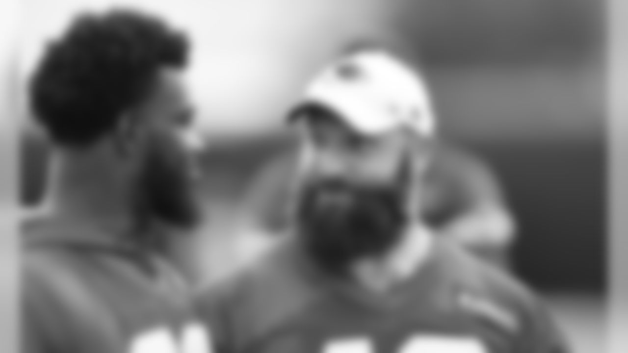 Kansas City Chiefs Fullback Anthony Sherman (42) during the Wednesday practice at the Miami Dolphins Training Facility on January 29, 2020.