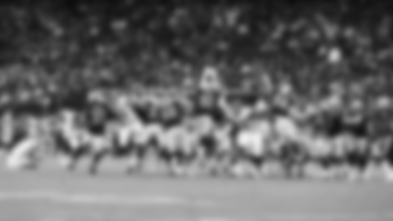 Kansas City Chiefs during an NFL football game against the Las Vegas Raiders at Allegiant Stadium in Las Vegas on November 14, 2021.