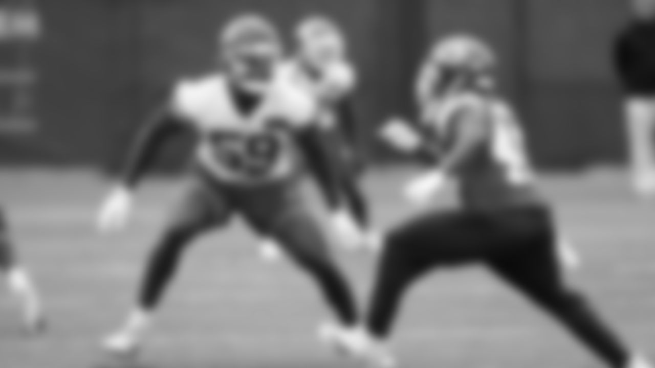 Kansas City Chiefs defensive end Joshua Kaindoh (59) during practice Wednesday June 1st, 2022.