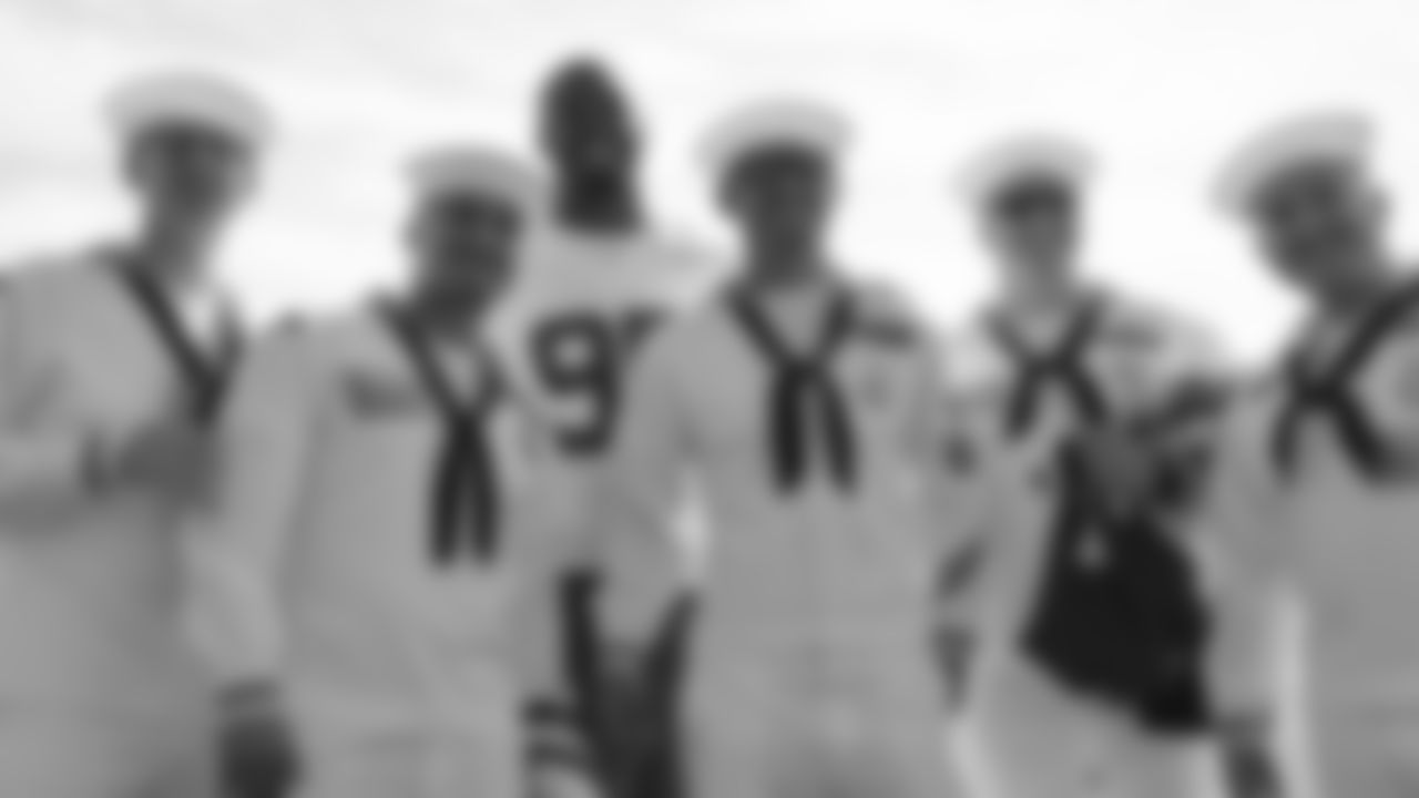 Members of the United States Military attend practice during training camp at Missouri Western State University.