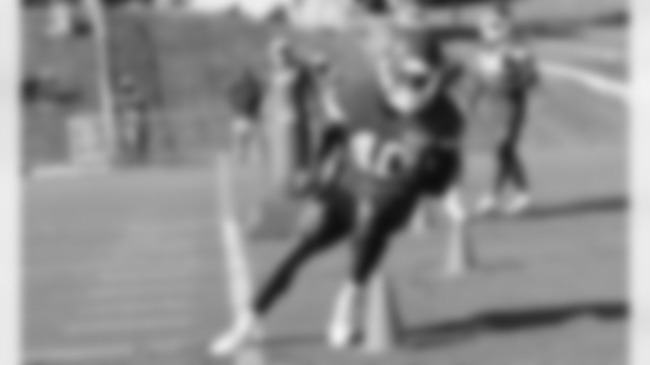 Kansas City Chiefs running back Derrick Gore (40) during training camp at Missouri Western State University.