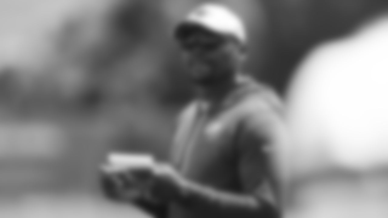 Kansas City Chiefs Defensive Assistant Rod Wilson at day 4 of OTAs on Tuesday, May 30, 2023 in Kansas City, MO.