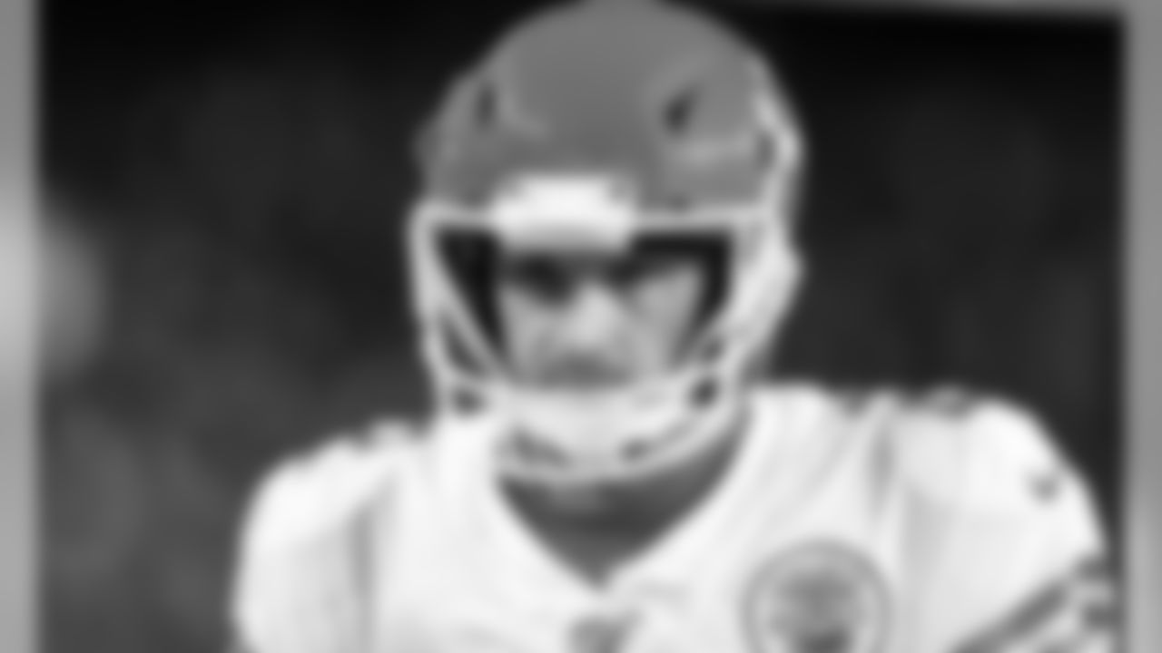 Kansas City Chiefs Punter Dustin Colquitt (2) during the game between the Kansas City Chiefs and the New England Patriots on December 8, 2019.