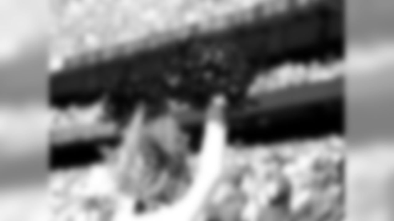 The Kansas City Chiefs cheerleaders pump up the crowd for the week eight game vs. Cleveland.