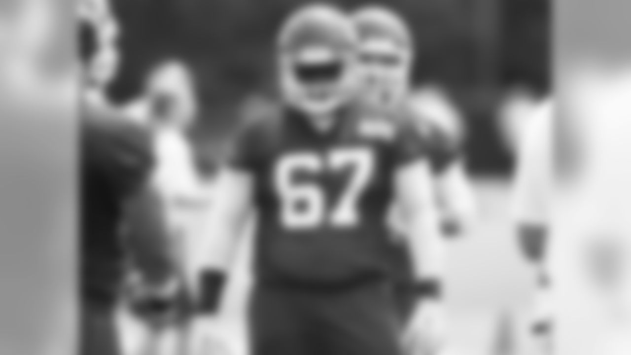 67 - A.J. Hawkins - OL // HT. 6-1, WT. 310 // College: Mississippi // Hometown: Lithonia, Ga.