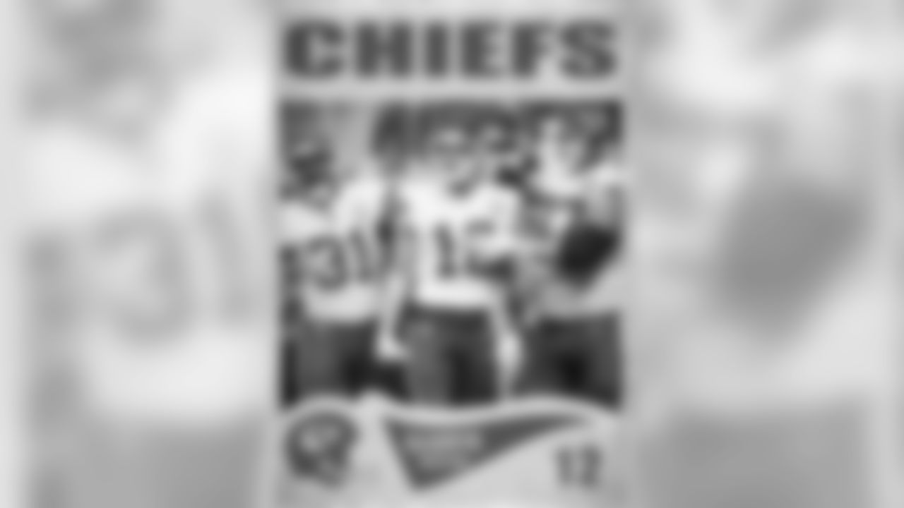 Kansas City Chiefs wide receiver Gehrig Dieter (12)