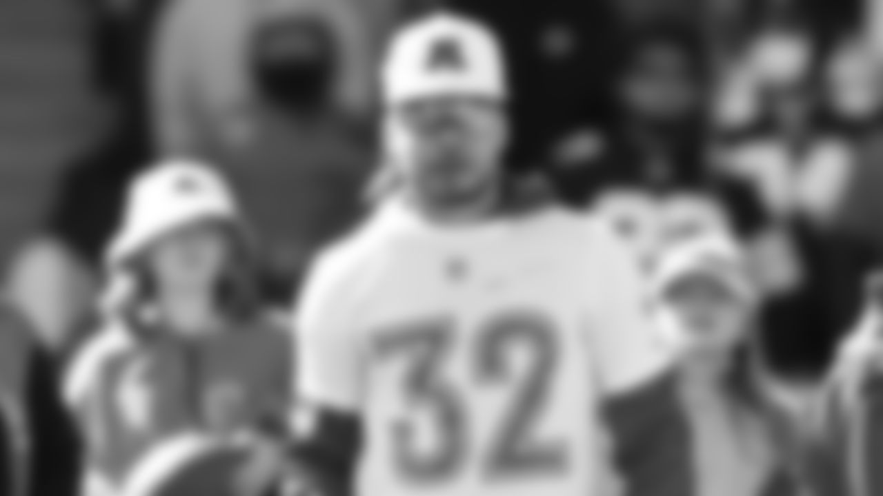 Kansas City Chiefs free safety Tyrann Mathieu (32) during the 2022 NFL Pro Bowl practice on Saturday February 5, 2022