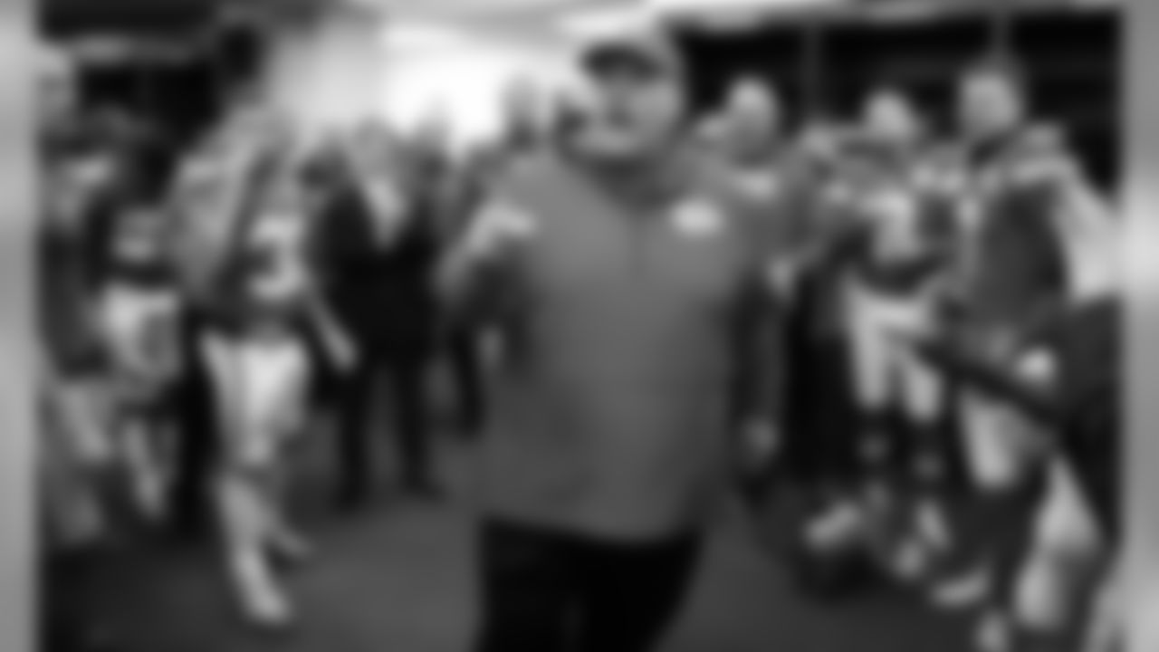 Kansas City Chiefs Head Coach Andy Reid after the game between the Kansas City Chiefs and the Los Angeles Chargers at Arrowhead Stadium.