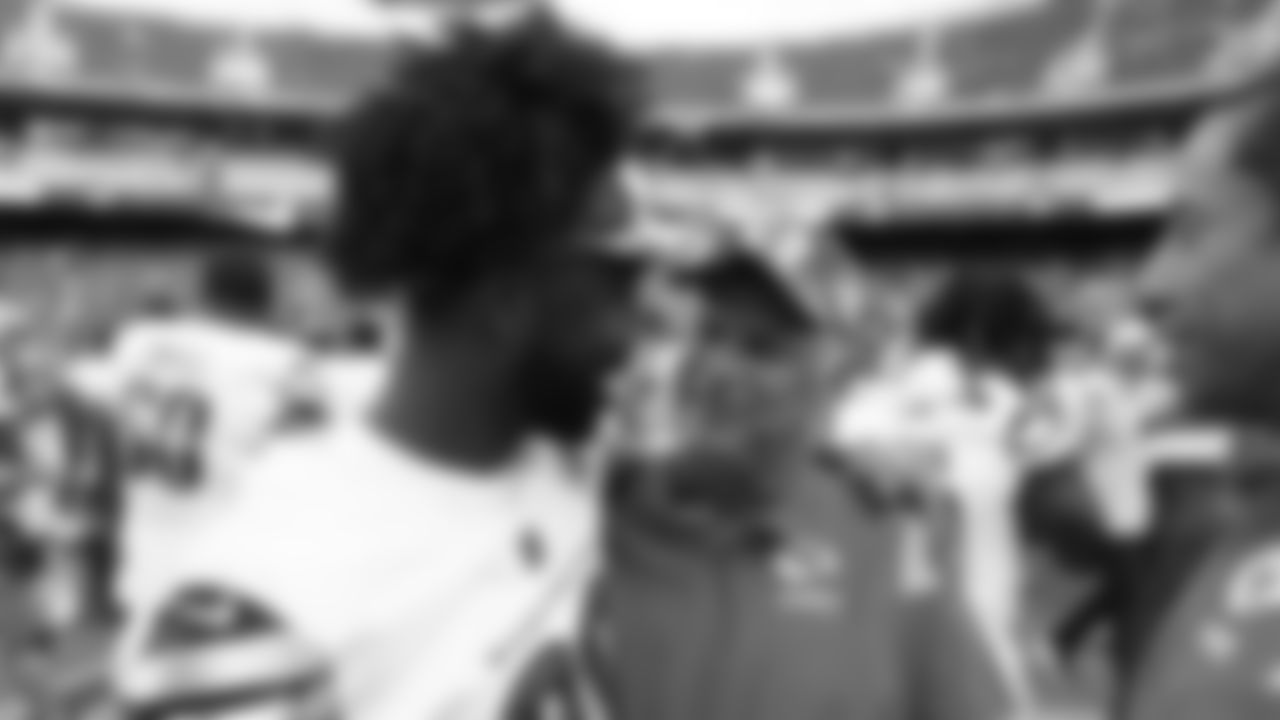 The Kansas City Chiefs face the Washington Commanders at GEHA Field at Arrowhead Stadium on August 20, 2022.
