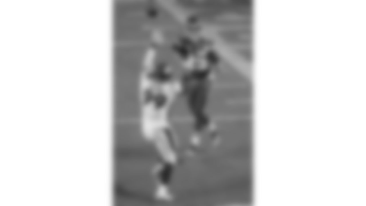 Kansas City Chiefs quarterback Patrick Mahomes (15) throws a pass during the week six NFL football game against the Denver Broncos, Thursday, October 12, 2023 in Kansas City.