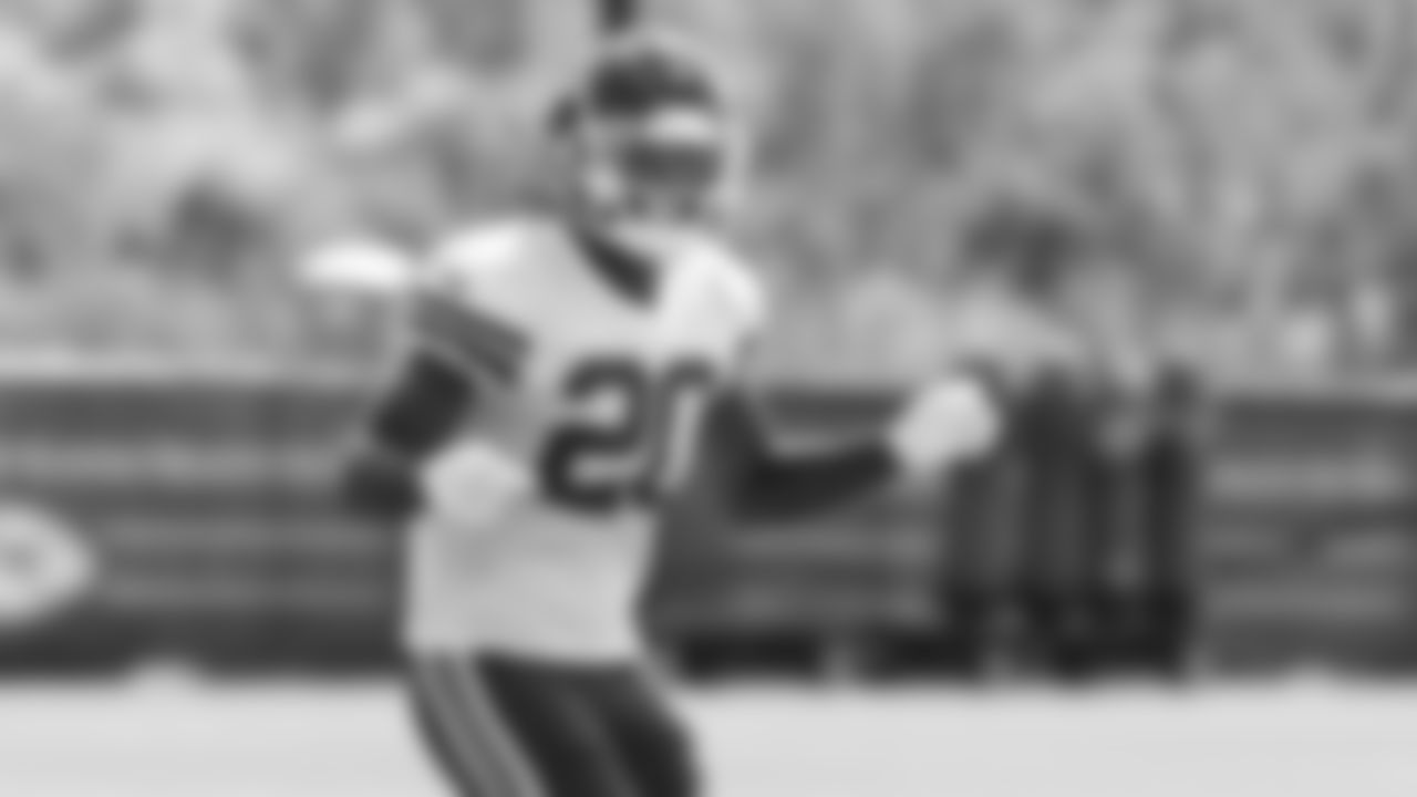 Kansas City Chiefs safety Justin Reid (20) during in-season practice on Wednesday, September 20, 2023 in Kansas City, MO.