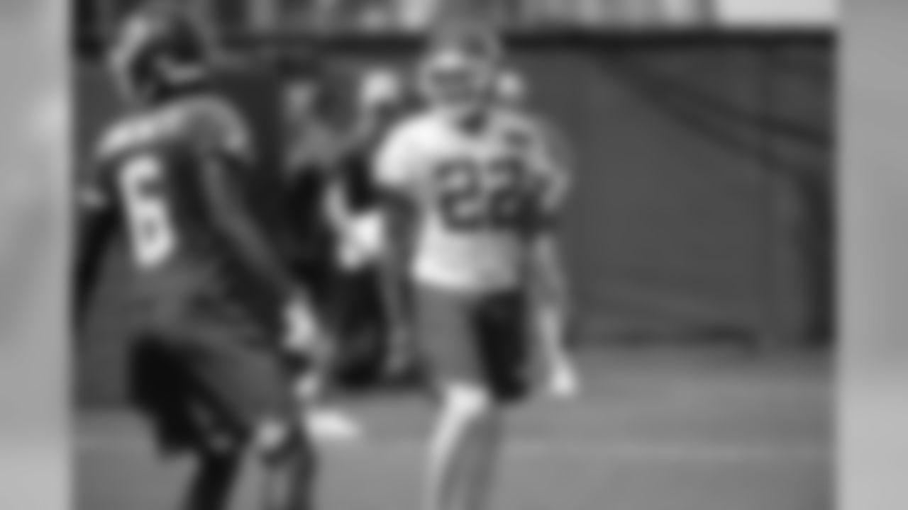 Kansas City Chiefs defensive back Orlando Scandrick (22) during practice on 8/28/18