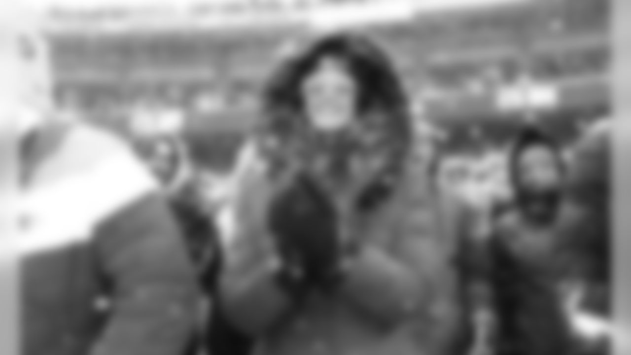 A Chiefs fan during the game between the Kansas City Chiefs and the Denver Broncos at Arrowhead Stadium on December 15, 2019.