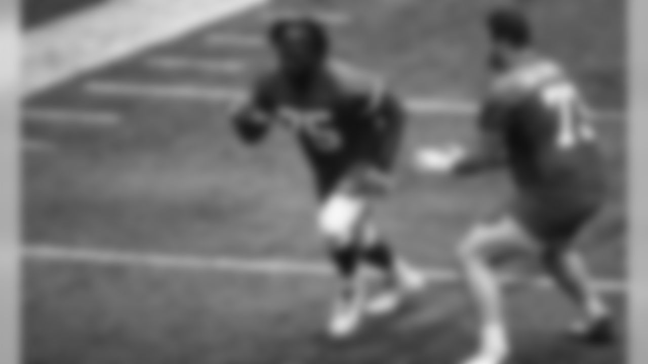 The Kansas City Chiefs prepare to take on the Chicago Bears on December 18, 2019.
