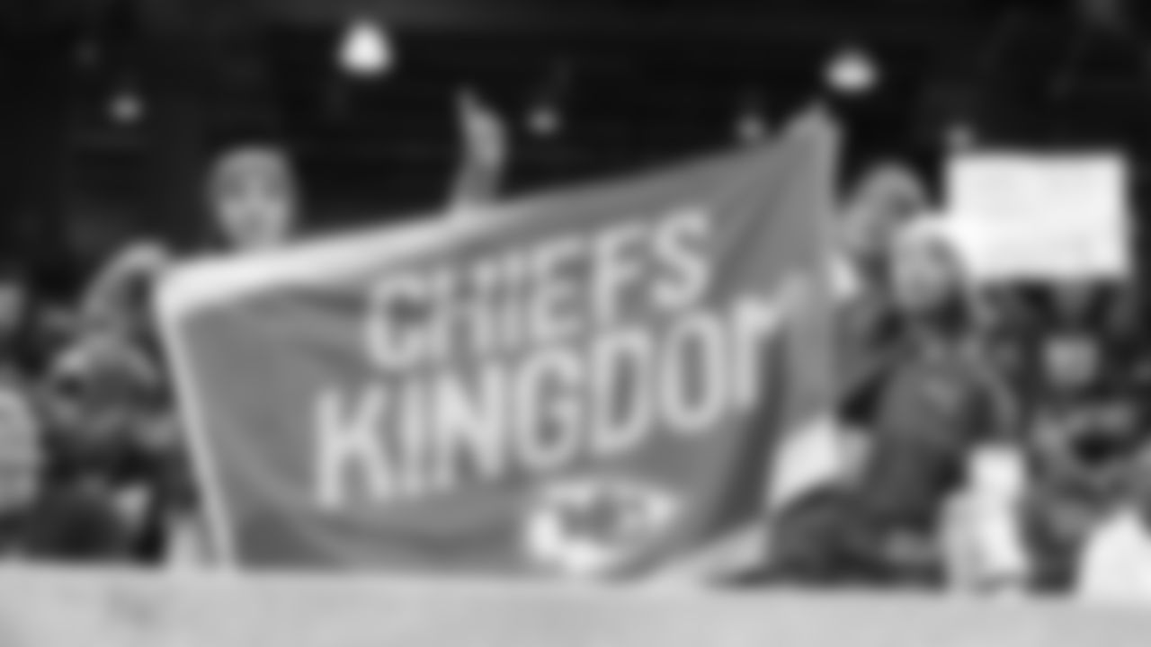 Kansas City Chiefs fans during an NFL football game against the Houston Texans, Sunday, December 18, 2022 in Houston.