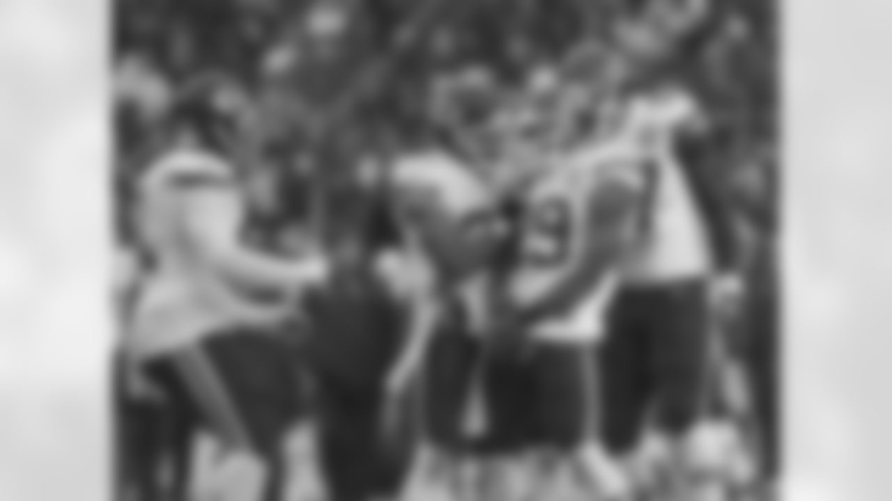 Kansas City Chiefs safety Eric Berry (29) celebrating after getting a sack