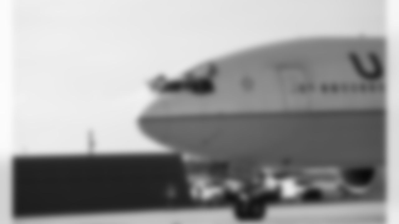 Kansas City Chiefs arrive in Tampa for Super Bowl LV against the Tampa Bay Buccaneers