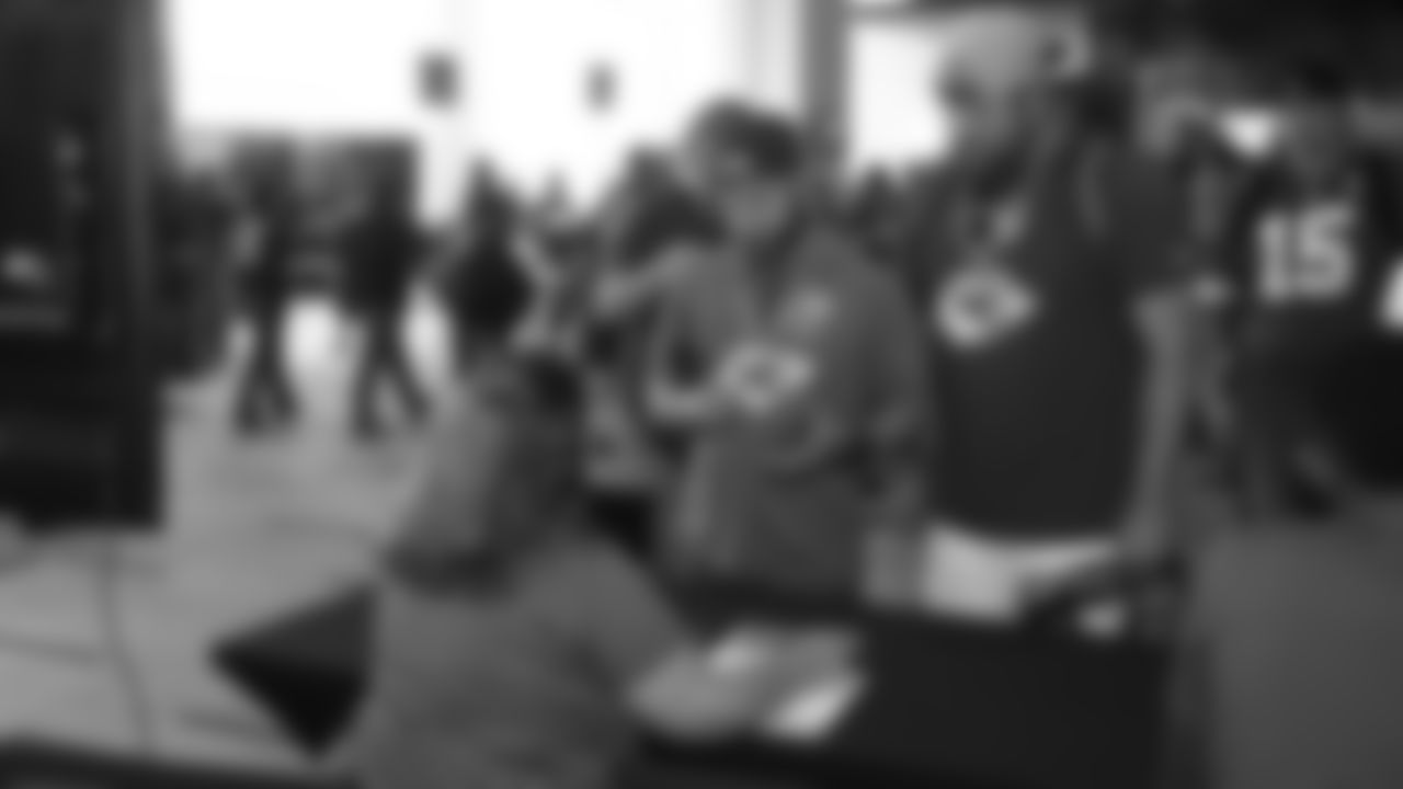 First year Season Ticket Members are given a unique opportunity to hang out with the Chiefs rookie class.