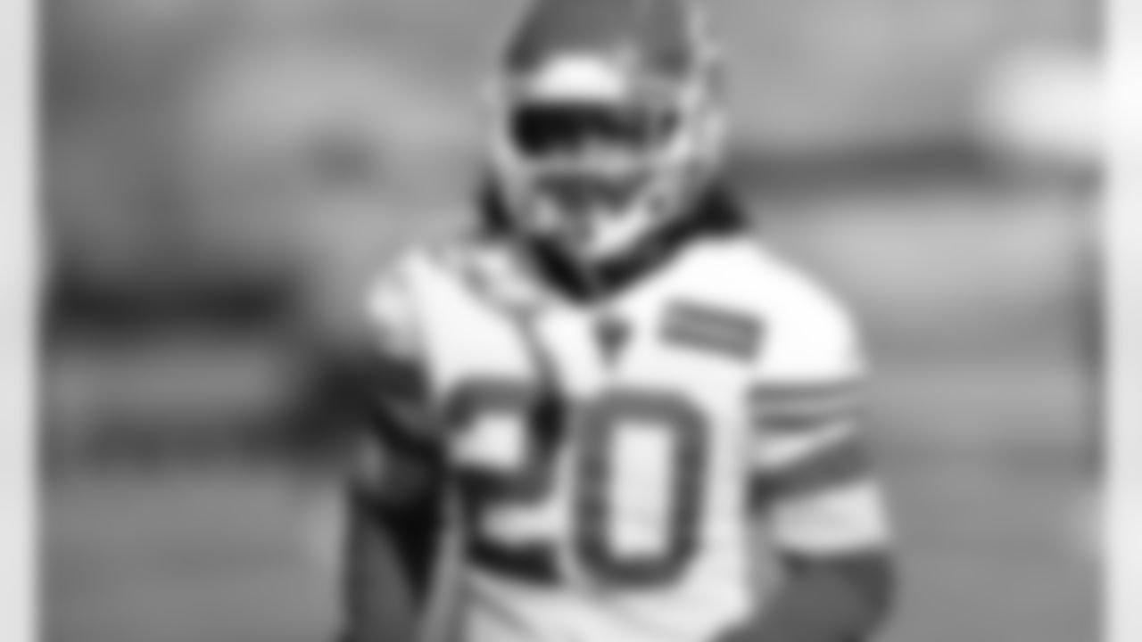 Kansas City Chiefs Cornerback Antonio Hamilton (20) at practice in preparation for this weeks AFC Championship game vs the Buffalo Bills.