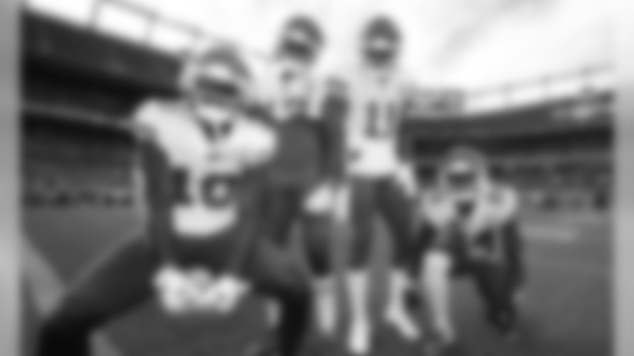The Legion of Zoom before the game between the game between the Kansas City Chiefs and the Denver Broncos on October 17, 2019 at Empower Field at Mile High.