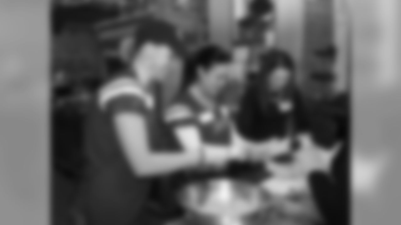 Chiefs Women's Organization hold a Culinary event to make food for the Ronald McDonald House Charity on November 3, 2014
