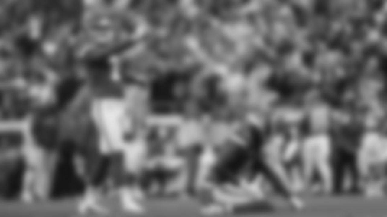 Kansas City Chiefs face off against the Jacksonville Jaguars at GEHA Field at Arrowhead Stadium on January 21, 2023.
