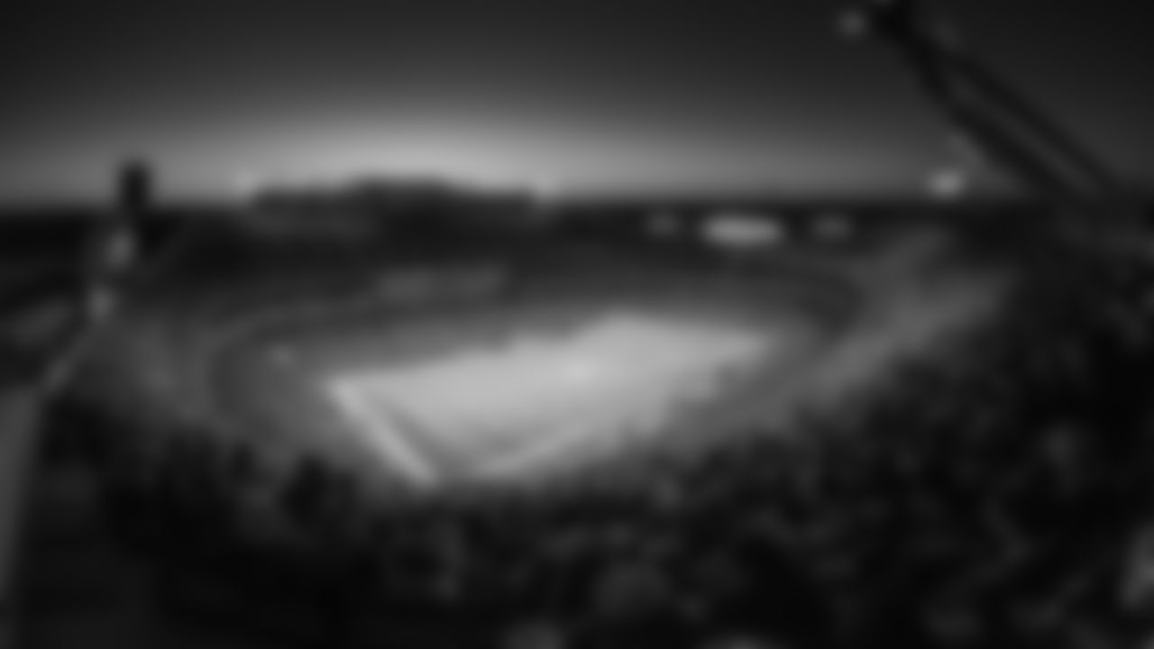 GEHA Field at Arrowhead Stadium at sunset during an NFL football game against the Green Bay Packers, Sunday, November 7, 2021 in Kansas City.