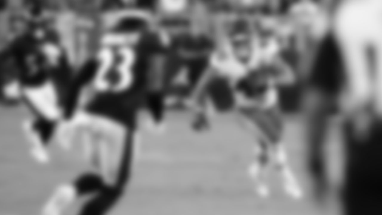 Kansas City Chiefs fullback Michael Burton (45) during the Week 2 game against the Baltimore Ravens at M&T Bank Stadium on September 19, 2021