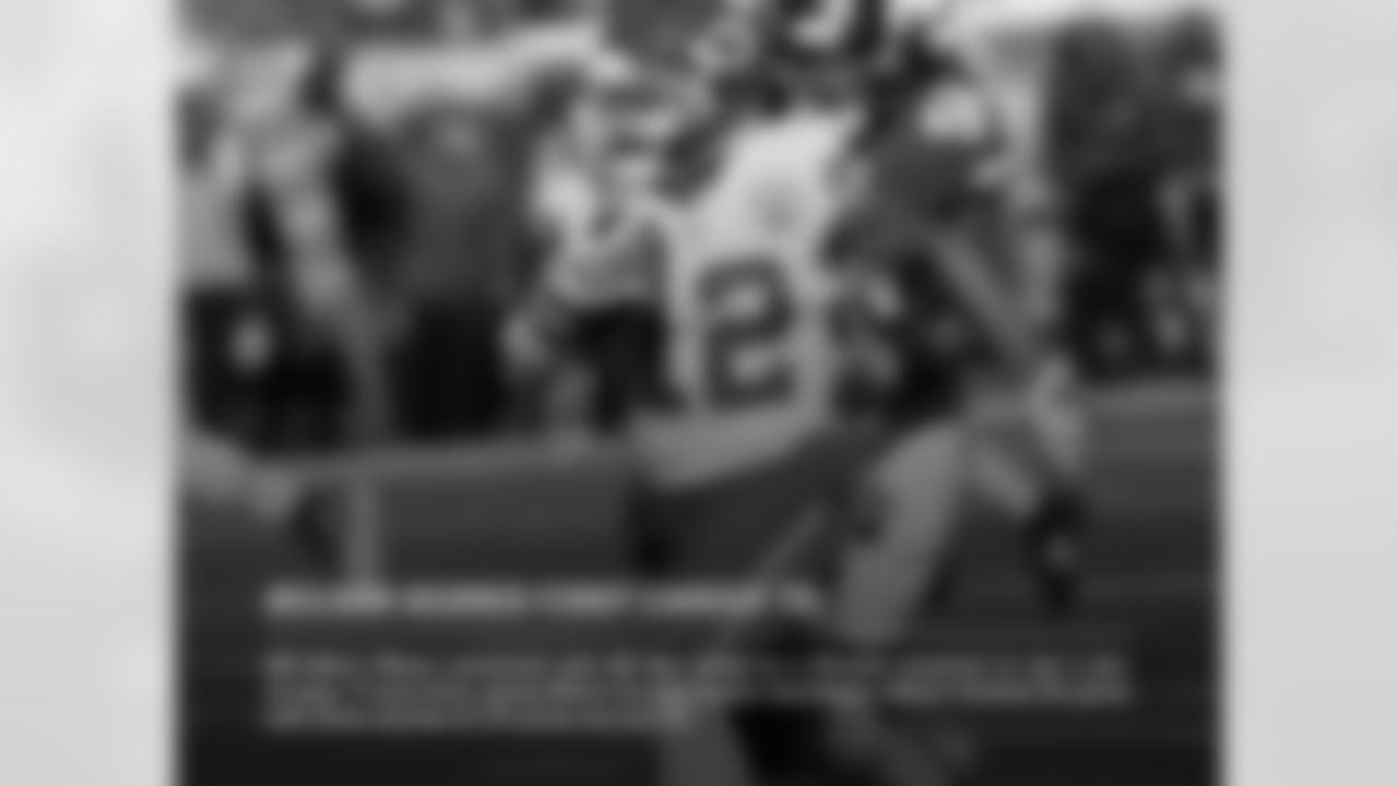 WILSON SCORES FIRST CAREER TD: WR Albert Wilson connected with QB Alex Smith on a 42-yard reception to cap a seven-play, 77-yard drive, giving Wilson his first career touchdown. Wilson finished the game with three catches for 57 yards and one TD.