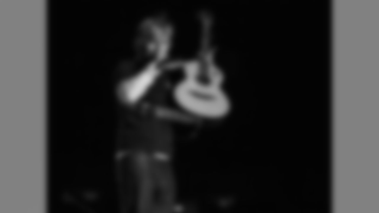 Ed Sheeran performing at Arrowhead Stadium during his 2018 North American Stadium Tour on October 13, 2018