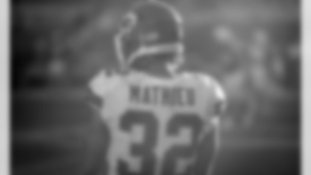 Kansas City Chiefs Safety Tyrann Mathieu (32) on the sideline during to an NFL Football game against the Miami Dolphins, Sunday December 13, 2020 in Miami Gardens.