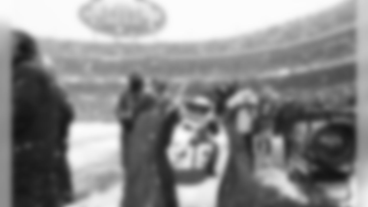 Kansas City Chiefs Defensive Tackle Khalen Saunders (99) after the game between the Kansas City Chiefs and the Denver Broncos at Arrowhead Stadium on December 15, 2019.