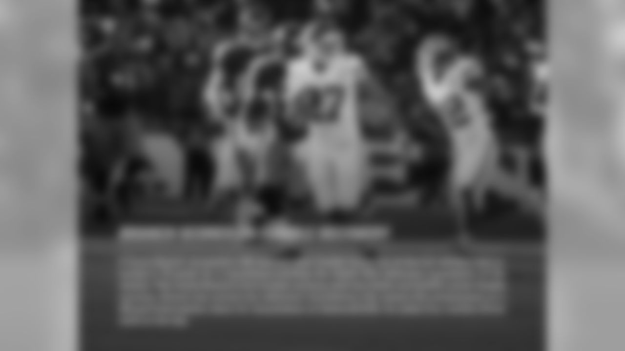 BRANCH SCORES ON FUMBLE RECOVERY: S Tyvon Branch recovered a RB Javorius Allen fumble forced by LB Derrick Johnson and returned it 73 yards for a touchdown,marking the Chiefs fifth defensive touchdown of the season. This marks Branch's first fumble recovery with the Chiefs and hisfifth career fumble recovery. Branch has scored two defensive touchdowns this season.His previouswas on a 38-yard interception return for atouchdown at Oakland(12/6). He added four tackles (three solo) on the day.
