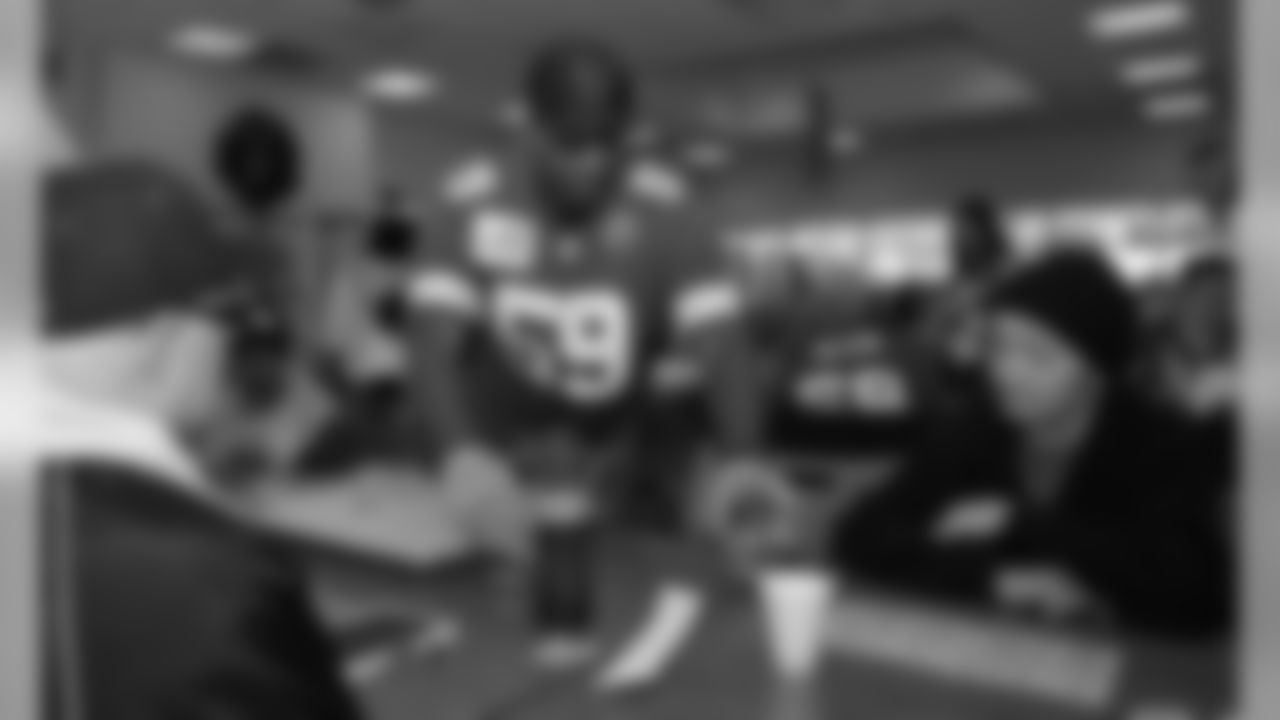 The Chiefs Ambassadors visit the Don Bosco Senior Center to ring in the New Year, play bingo, and engage with the seniors living there, many of whom are life-long Chiefs fans.