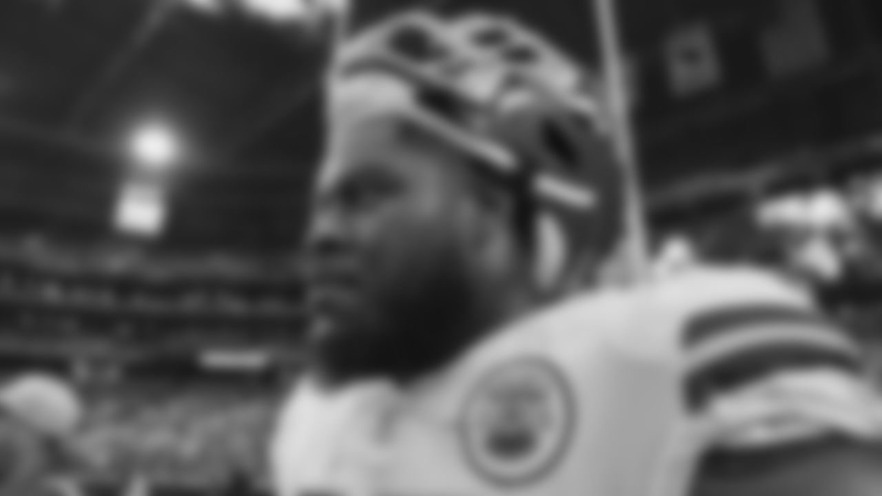 Kansas City Chiefs Guard Trey Smith (65) during pregame of preseason game two against the Arizona Cardinals, Friday, Aug. 20th, 2021.