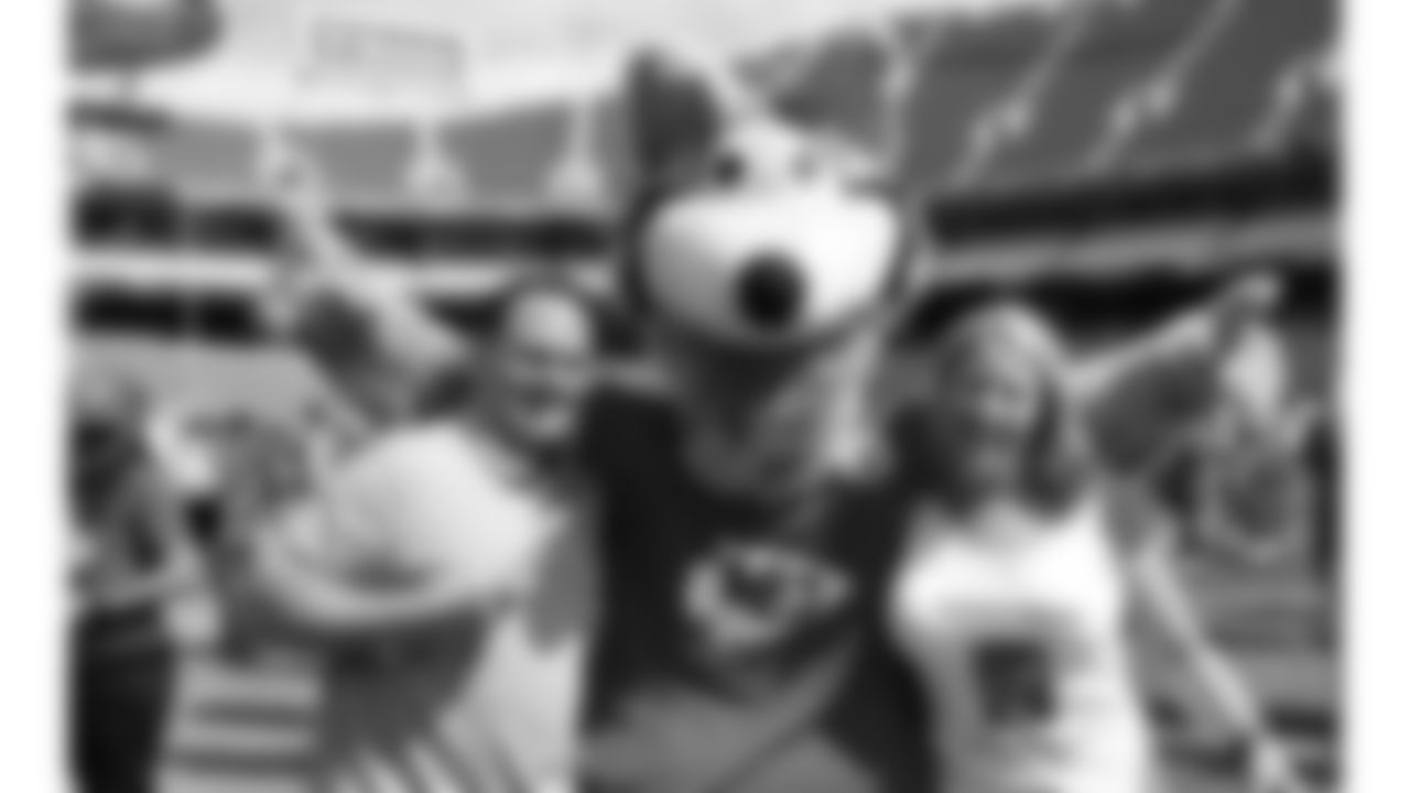 Season Ticket Members during the 2022 Draft Fest on Saturday, April 30, 2022, at GEHA Field at Arrowhead Stadium.