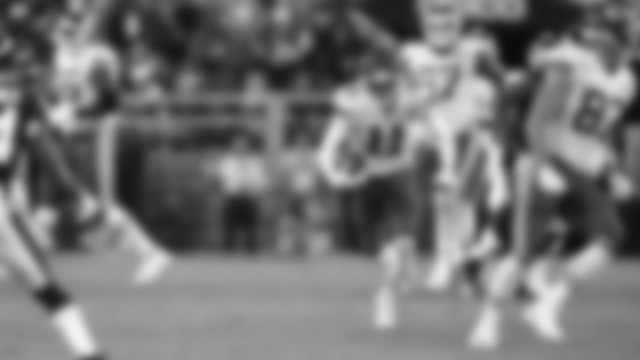 Kansas City Chiefs wide receiver Demarcus Robinson (11) during the Week 2 game against the Baltimore Ravens at M&T Bank Stadium on September 19, 2021