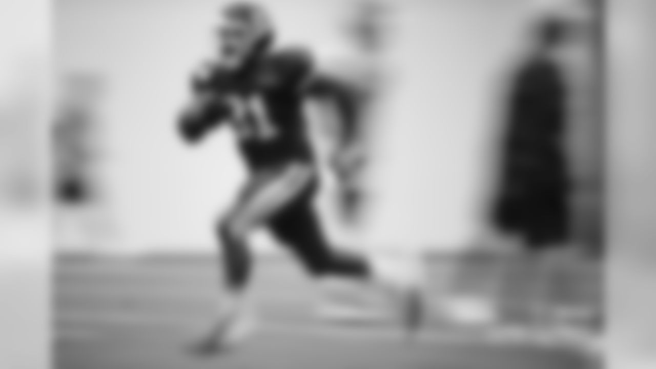Kansas City Chiefs running back Darrel Williams (31) during practice on 9/5/18