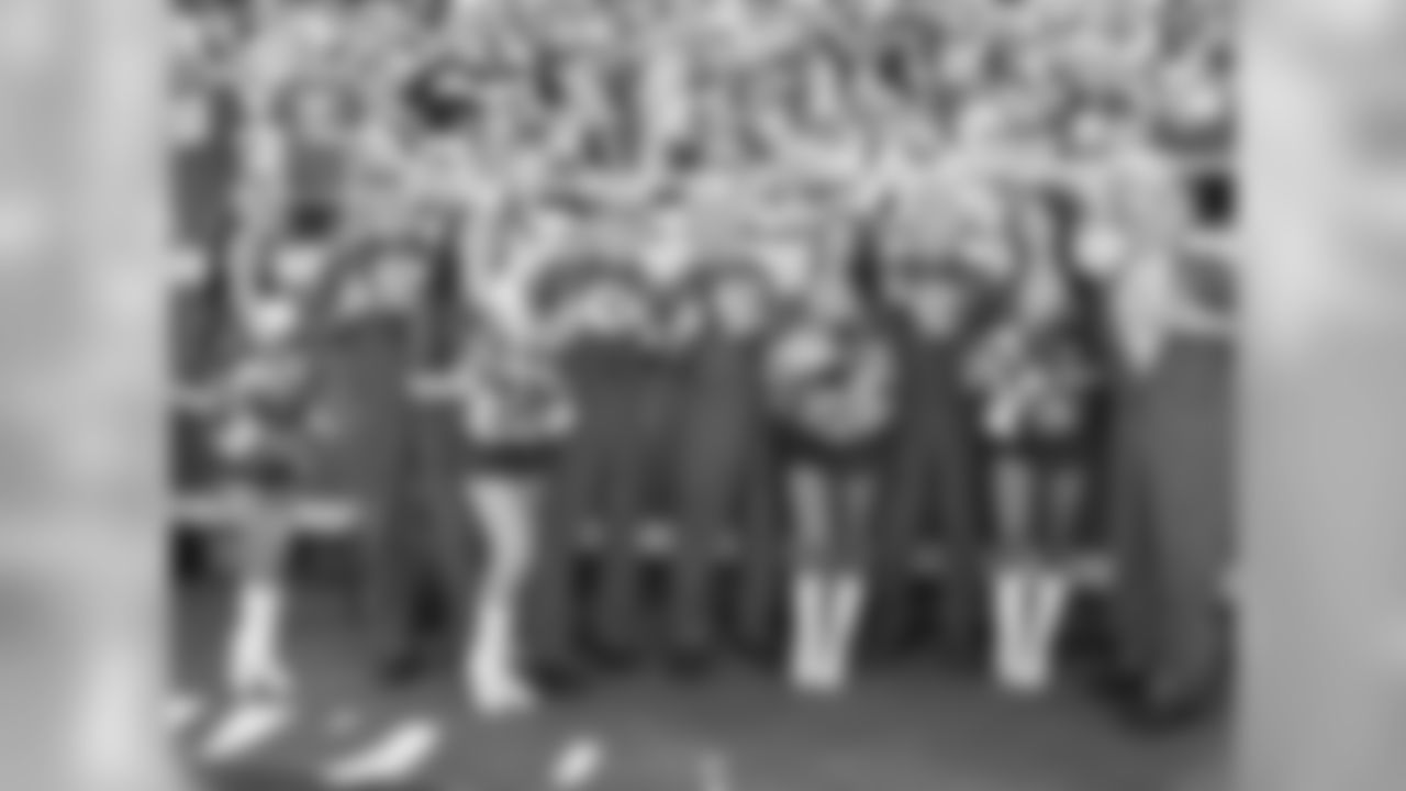 A look at the Kansas City Chiefs Cheerleaders during the Chiefs vs 49ers game