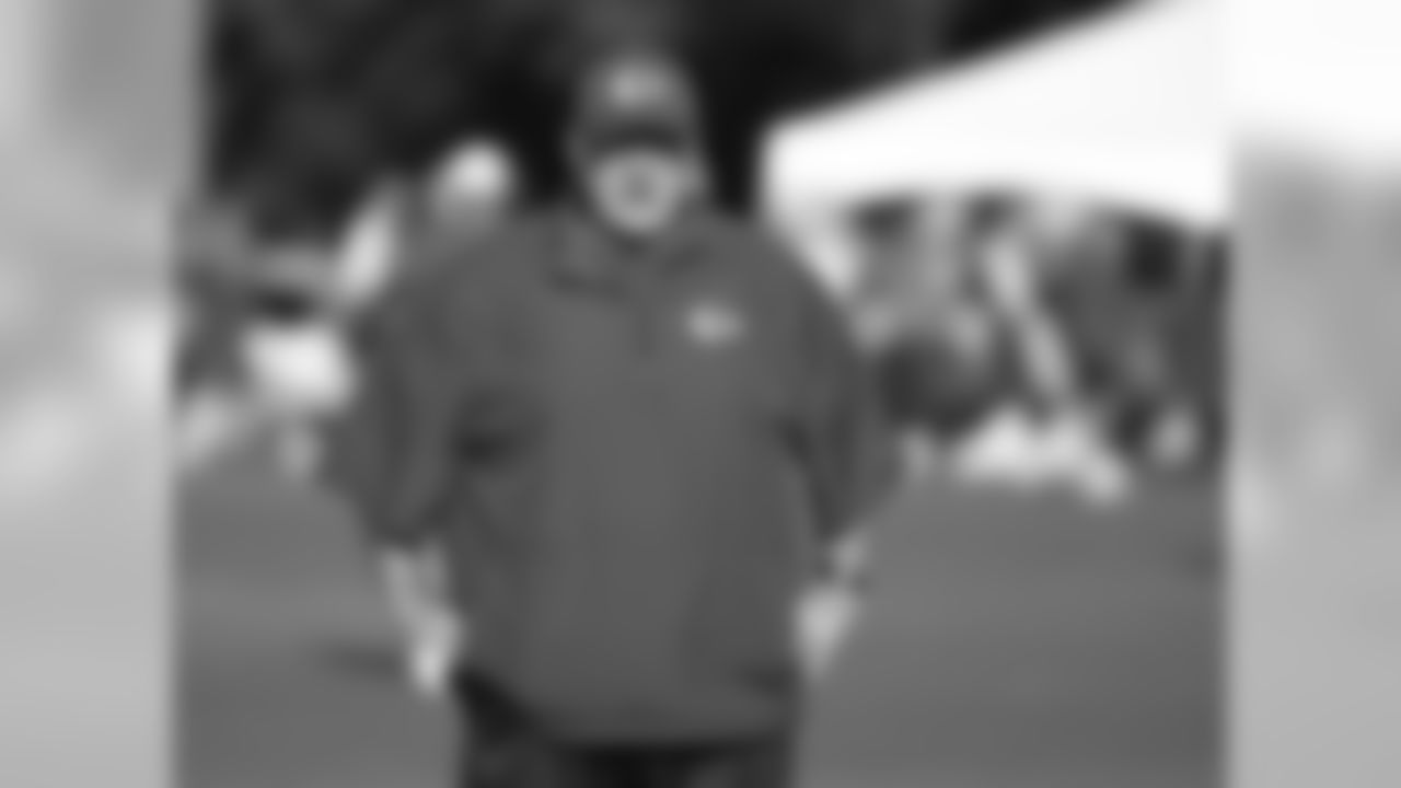 Andy Reid during practice 8/12/18 at Chiefs Training Camp at Missouri Western State University in St Joseph, Missouri